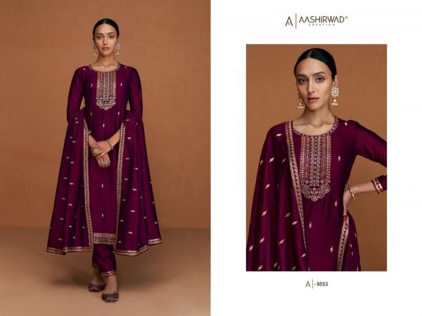 Aashirwad Gulkand Myra Silk Exclusive Designer Salwar Suit Collection